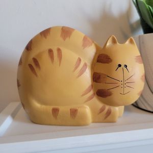 Cute cat figurine